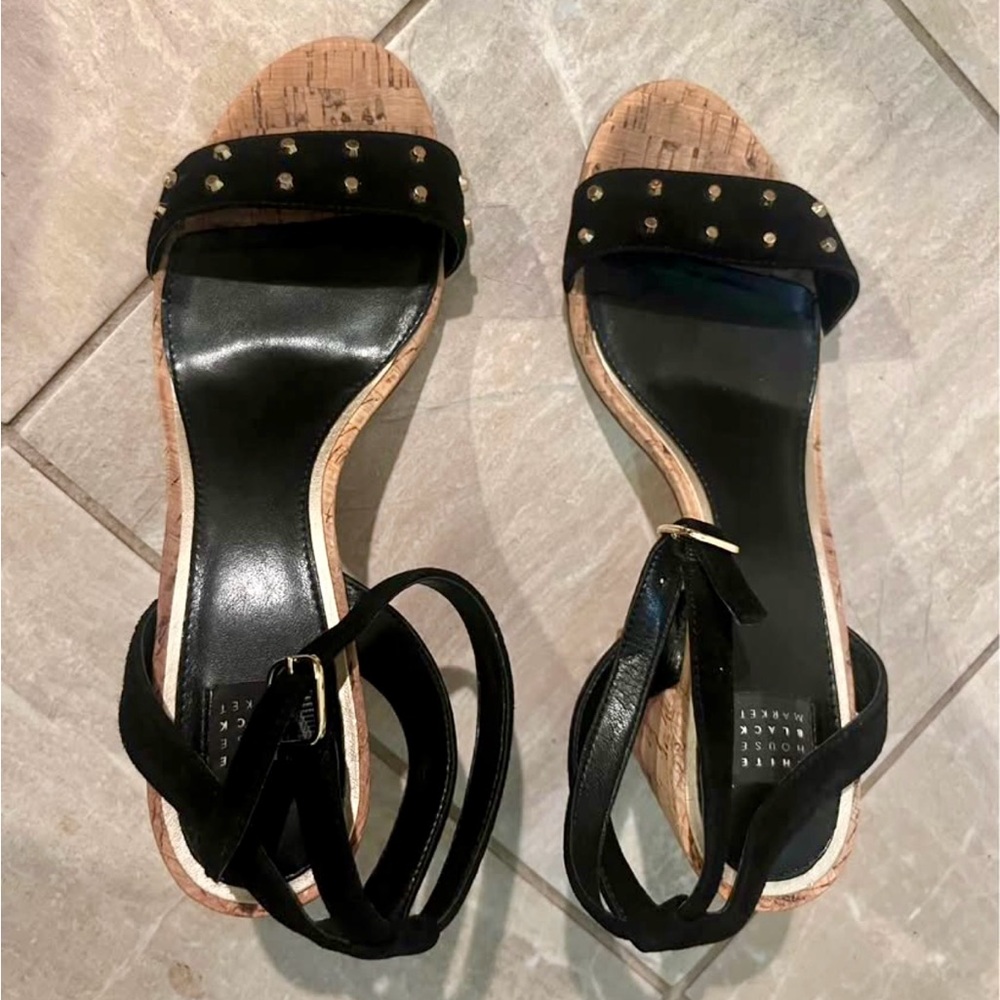White House Black Market cork heels - size 8.5